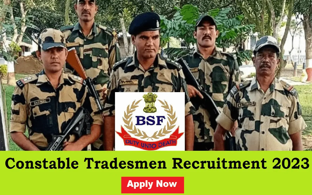 Constable Tradesman Recruitment 2023