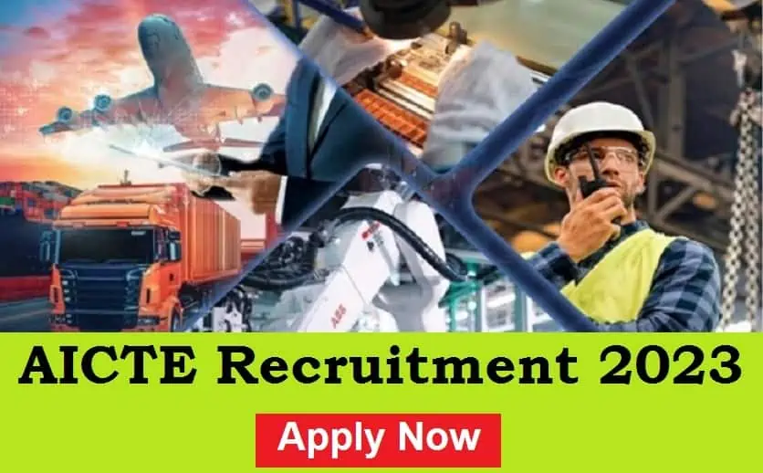 AICTE Recruitment 2023