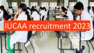 IUCAA recruitment 2023