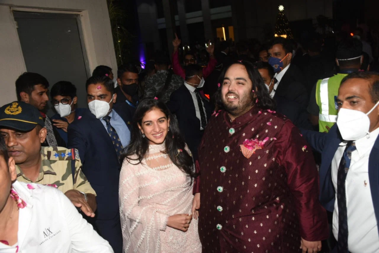 Anant Ambani Engagement With Radhika Merchant In Mumbai