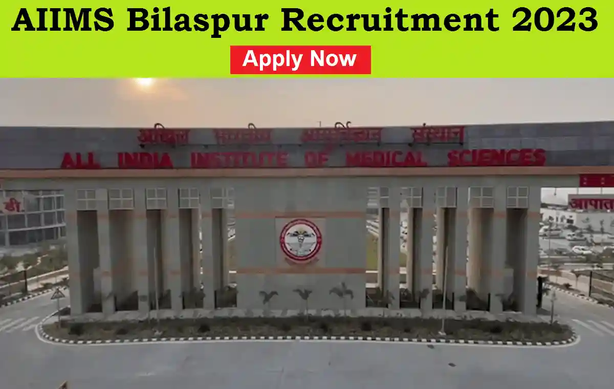 AIIMS Bilaspur Recruitment 2023 For Laboratory Technician